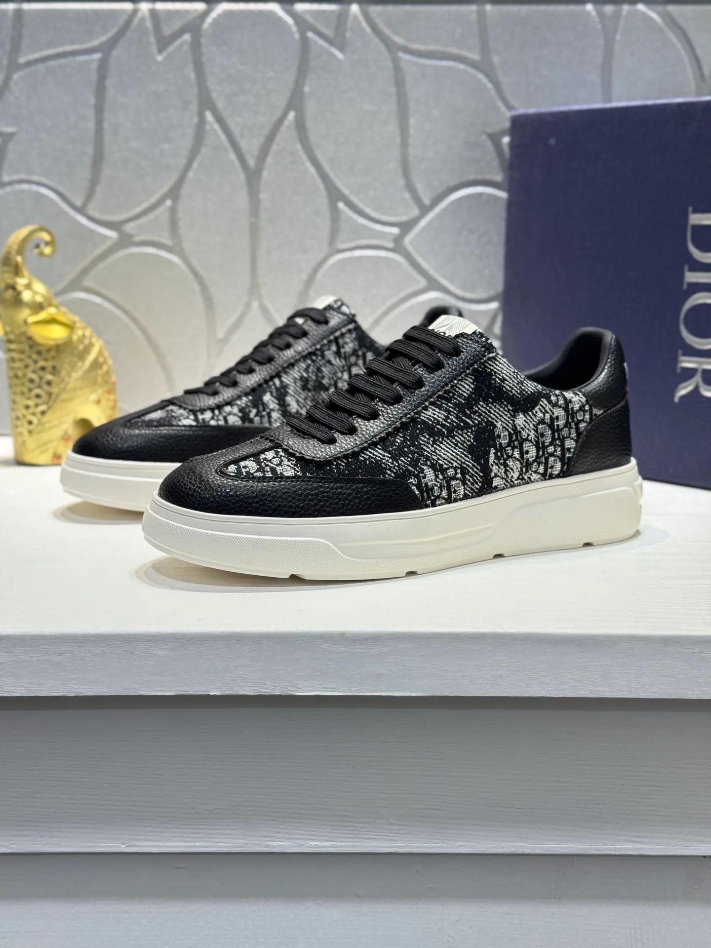 Men's Men's Shoes💰420【New Style】🦑🦑Dior🔥Christan Dior (Dior) hot style [new style] ⚠⚠️Top purchasing 🔍🔍men's casual shoes, upper cowhide stitched with Dijia special fabrics, soles: original soles specially provided by the original factory, exclusive movable molded soles super comfortable, original factory single goods, 🔍🔍high-quality multi-color splicing design, exquisite workmanship, unique, Sheepskin lining💪Details determine quality, we only make shoes with care, you can enter and leave the counter at will, welcome to compare🇮🇹Size: 38-44 (45 customized